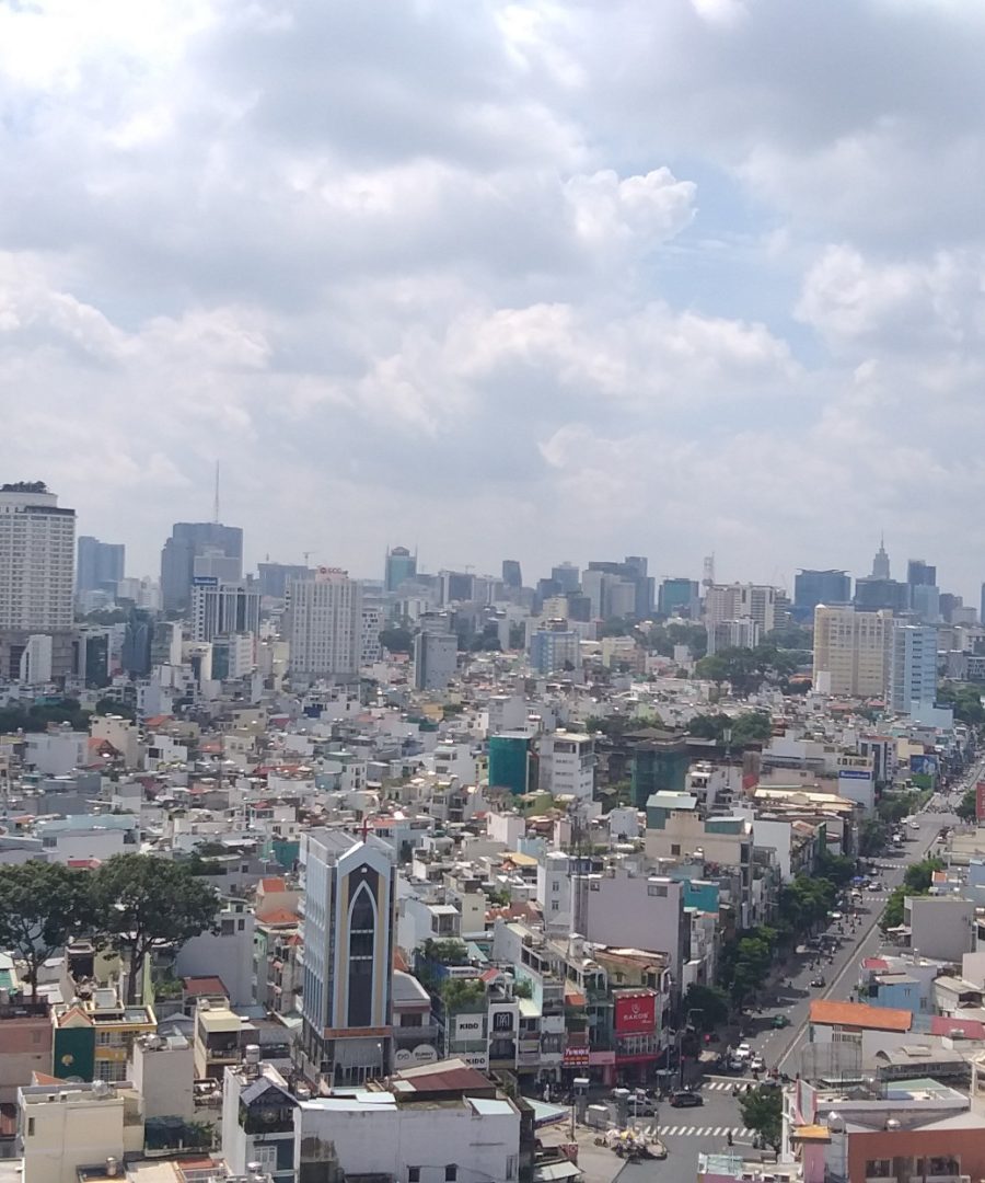 View toàn thành phố và không bị che chắn